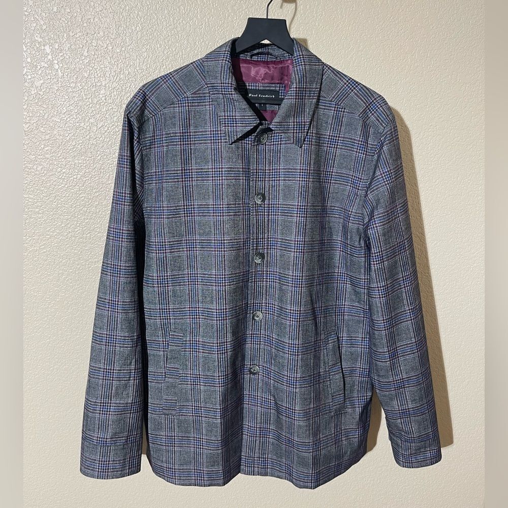 Paul Fredrick Plaid Jacket